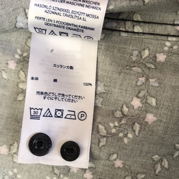 CHAPS no iron ladies button down floral shirt - Picture 4 of 8